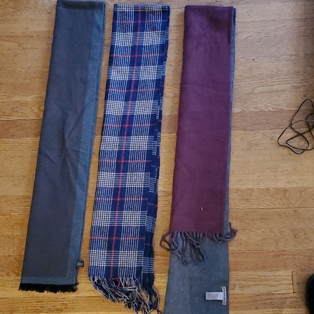 Men's Scarf Bundle Set of 3